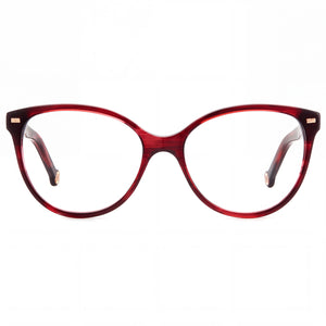 Carolina Herrera Her 0158 Cat Eye Eyeglasses for Women — front view, Acetate