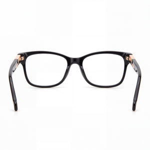 Carolina Herrera HER 0160 Rectangle Eyeglasses Women — side view, Multicolored Acetate temples