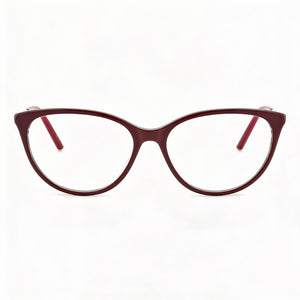 Carolina Herrera Her 0196 Cat Eye Eyeglasses Unisex — front view, Plastic