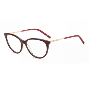 Carolina Herrera Her 0196 Red Cat Eye Eyeglasses Unisex, Plastic frame