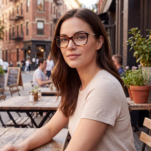 Carolina Herrera HER 0198 Havana Eyeglasses Women — lifestyle wear, everyday errands and city walking
