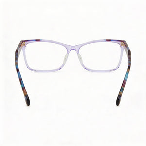 Carolina Herrera HER 0202/G Rectangle Eyeglasses for Women — interior view, Polycarbonate demo lenses