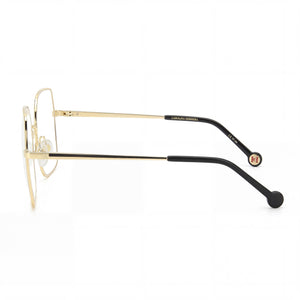 Carolina Herrera Her 0206 Rectangle Eyeglasses for Women — front view, Metal