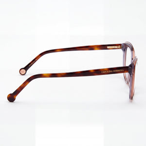 Carolina Herrera Her 0207 Rectangle Eyeglasses for Men — front view, Plastic