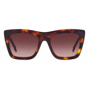 Carolina Herrera HER 0226/S Square Sunglasses for Women — front view, Acetate frame