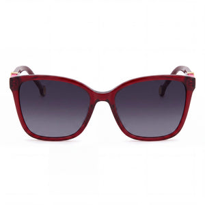 Carolina Herrera HER 0273/S Rectangle Sunglasses for Women — front view, Acetate frame