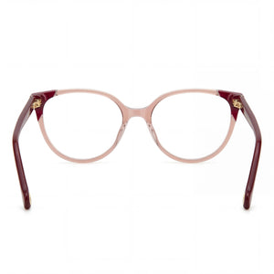 Carolina Herrera HER 0282 Oval Eyeglasses for Women — interior view, demo lenses