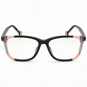 Carolina Herrera Modern Square Eyeglasses for Women — front view, Acetate