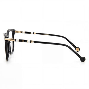 Carolina Herrera Modern Rectangle Eyeglasses for Unisex — front view, Acetate