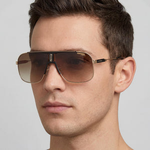 Carrera 1043/S Gold Sunglasses Men — lifestyle wear, coastal walks and seaside afternoons
