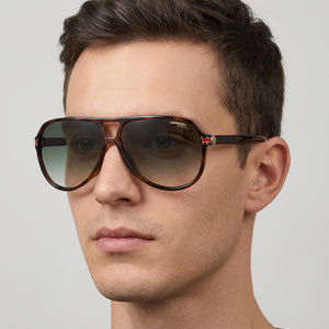 Carrera 1045/S Havana Sunglasses Unisex — lifestyle wear, daily driving and beach activities