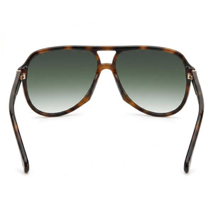 Carrera 1045/S Aviator Sunglasses Unisex — side view, Non-Polarized Green Gradient lens