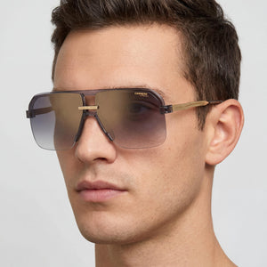 Carrera 1066/S Rectangle Sunglasses for Men — interior view, Non-Polarized lens detail