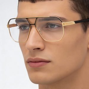 Carrera 1135 Gold Eyeglasses Men — lifestyle wear, office and reading