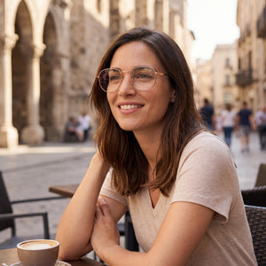 Carrera 2017T Gold Copper Eyeglasses Unisex — lifestyle wear, reading and close-up activities