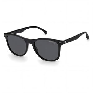Carrera 2022t/S Black Rectangle Sunglasses Unisex, Black lens