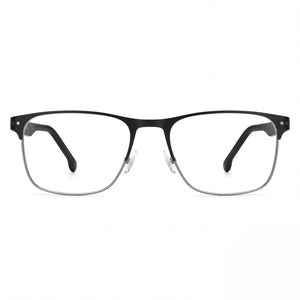 Carrera 2033t Rectangle Eyeglasses Unisex — front view, Alloy Steel