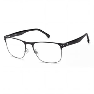 Carrera 2033t Black Rectangle Eyeglasses Unisex, Alloy Steel frame