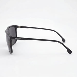 Carrera 218/S Square Sunglasses Unisex — side view, Polarized Grey lens