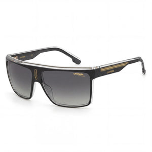 Carrera 22/N Black Rectangle Sunglasses for Men, Black Gold lens