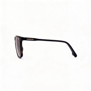 Carrera 231/S Rectangle Sunglasses Unisex — side view, Non-Polarized Brown Gradient lens