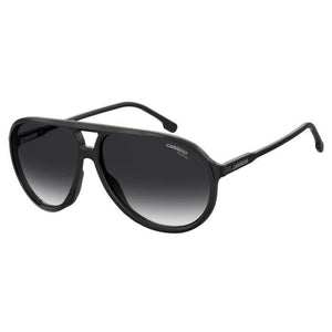 Carrera 237/S Black Aviator Sunglasses for Men, Dark Grey lens