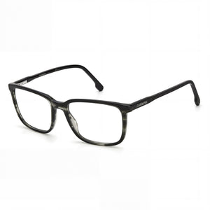 Carrera 254 Grey Horn Rectangle Eyeglasses for Unisex, Plastic frame