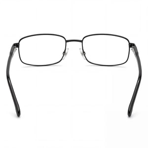 Carrera 264 Rectangle Eyeglasses Unisex — side view, Black Alloy Steel temples