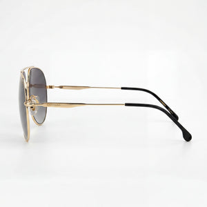 Carrera 274/S Aviator Sunglasses Unisex — side view, Non-Polarized Gold lens