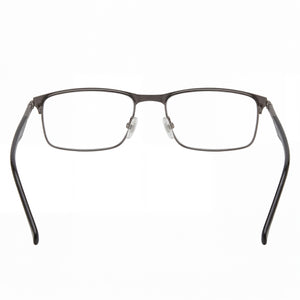 Carrera 288 Rectangle Eyeglasses Women — side view, Silver Alloy Steel temples