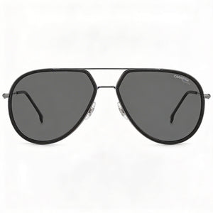 Carrera 295/S Aviator Sunglasses Unisex — front view, Metal frame