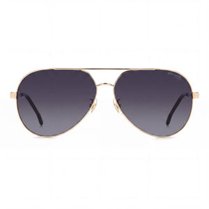 Carrera 3005/S Aviator Sunglasses for Women — front view, Stainless Steel frame