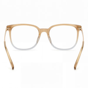 Carrera 3025 Rectangle Eyeglasses Women — side view, Transparent Acetate temples