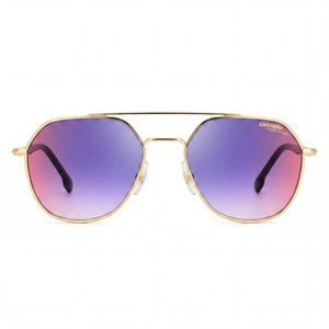 Carrera 303/S Rectangle Sunglasses Unisex — front view, Metal frame