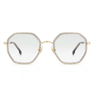 Carrera 3034 Square Eyeglasses for Men — front view, Stainless Steel