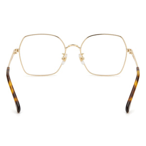 Carrera 3035 Square Eyeglasses for Women — interior view, Polycarbonate demo lenses