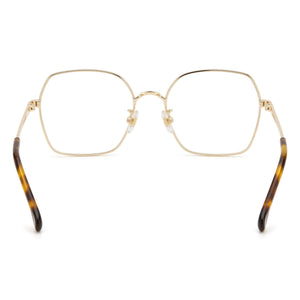 Carrera 3035 Square Eyeglasses for Women — interior view, Polycarbonate demo lenses