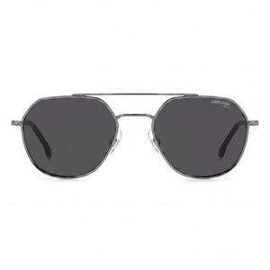 Carrera 303/S Round Sunglasses for Men — front view, Stainless Steel frame