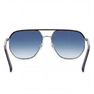 Carrera 304/S Aviator Sunglasses Men — side view, Non-Polarized Ruthen Blue lens