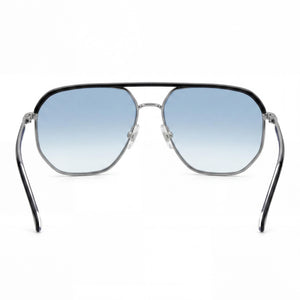 Carrera 304/S Aviator Sunglasses Men — side view, Non-Polarized Ruthen Blue lens