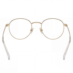Carrera 307 Round Eyeglasses for Women — interior view, Polycarbonate demo lenses