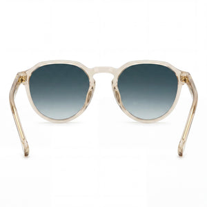 Carrera 314/S Round Sunglasses Unisex — side view, Non-Polarized Dark Blue Shaded lens