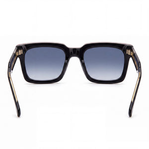 Carrera 316/S Rectangle Sunglasses Men — side view, Non-Polarized Dark Blue Shaded lens