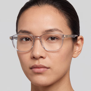 Carrera 320 Rectangle Eyeglasses for Unisex — interior view, Polycarbonate demo lenses