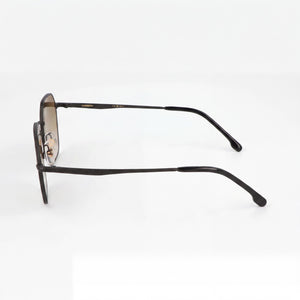 Carrera 334/S Geometric Sunglasses Unisex — side view, Non-Polarized Black lens