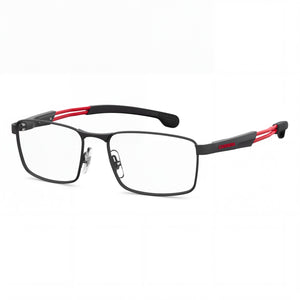 Carrera 4409 Matt Black Rectangle Eyeglasses for Men, Metal frame