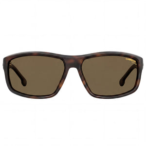 Carrera 8038/S Rectangle Sunglasses for Unisex — front view, Polyamide frame