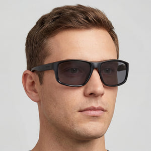 Carrera 8038/S Black Sunglasses Men — lifestyle wear, city streets and open-air cafes