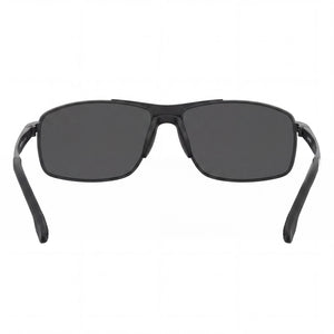 Carrera 8039/S Rectangle Sunglasses Unisex — side view, Non-Polarized Grey lens