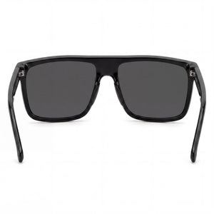Carrera 8055/S Rectangle Sunglasses Unisex — side view, Non-Polarized Black lens